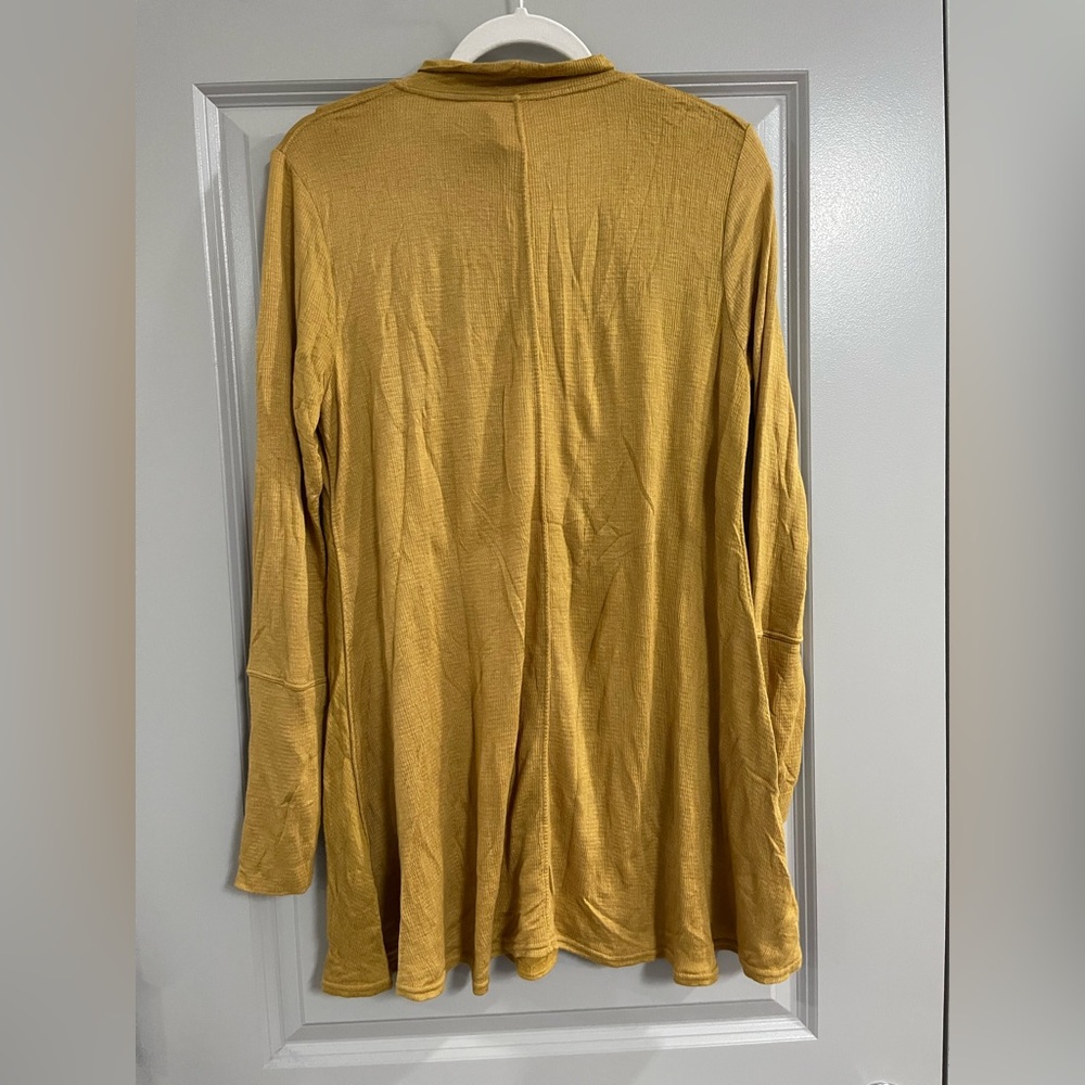 Free People Mustard Textured Dress - Picture 6 of 6